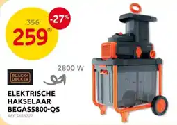 Brico Black+Decker Elektrische Hakselaar BEGAS5800-QS aanbieding