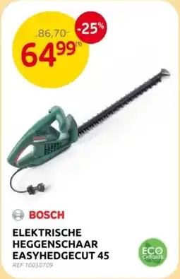 Brico Bosch Elektrische Heggenschaar Easyhedgecut 45 aanbieding