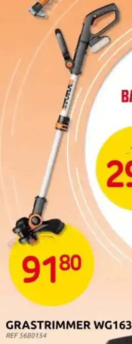 Brico Worx Grastrimmer WG163E.9 aanbieding