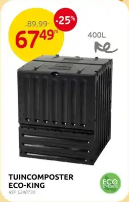 Brico Tuincomposter Eco-King aanbieding