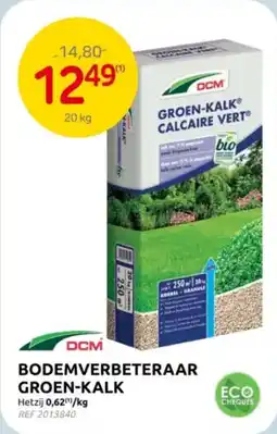 Brico DCM Bodemverbeteraar Groen Kalk aanbieding