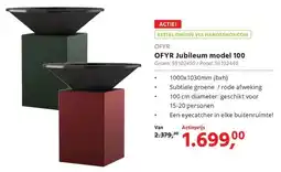 Hanos OFYR Jubileum model 100 aanbieding