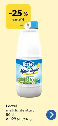 Bio Planet Lactel melk lichte start aanbieding