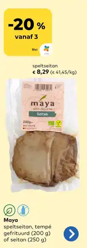 Bio Planet Maya speltseitan aanbieding