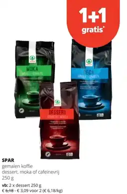 Spar SPAR dessert 250 g aanbieding