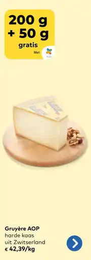 Bio Planet Gruyère AOP aanbieding