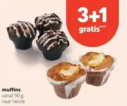 Spar muffins vanaf 90 g aanbieding