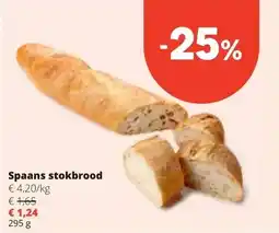 Spar Spaans stokbrood aanbieding