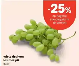Spar witte druiven los met pit aanbieding