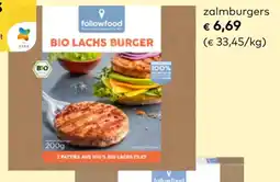 Bio Planet Followfood zalmburgers aanbieding