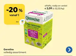 Bio Planet Germline alfalfa radijs en venkel aanbieding