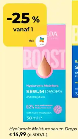Bio Planet Weleda hyaluronic moisture serum drops aanbieding