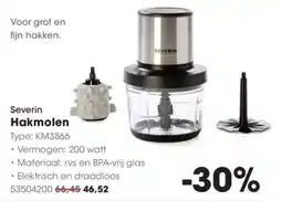 Hanos Severin Hakmolen aanbieding