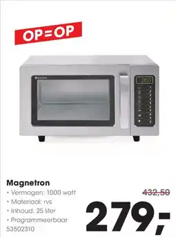 Hanos Magnetron aanbieding