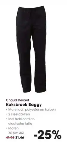 Hanos Chaud Devant Koksbroek Baggy aanbieding