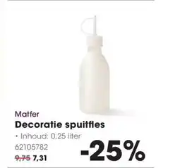 Hanos Matfer Decoratie spuitfles aanbieding