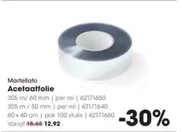 Hanos Martellato Acetaatfolie aanbieding