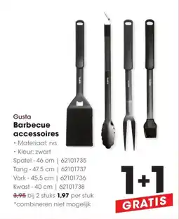 Hanos Gusta Barbecue accessoires aanbieding