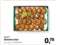 Hanos Zespri Groene kiwi aanbieding