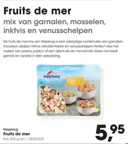 Hanos Heiploeg Fruits de mer aanbieding