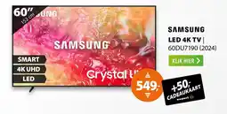 Expert SAMSUNG LED 4K TV 60DU7190 aanbieding