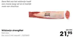 Hanos Wildzwijn strengfilet aanbieding