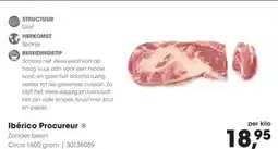 Hanos Ibérico Procureur aanbieding