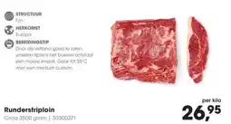 Hanos Runderstriploin aanbieding