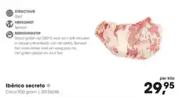 Hanos Ibérico secreto aanbieding