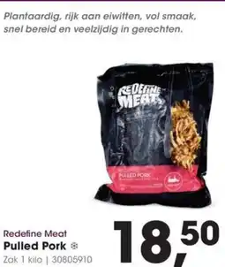 Hanos Redefine Meat Pulled Pork aanbieding