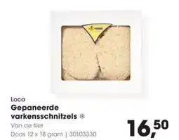 Hanos Loca Gepaneerde varkensschnitzels aanbieding