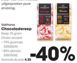 Hanos Valrhona Chocoladereep aanbieding