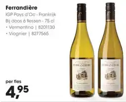 Hanos Ferrandière aanbieding