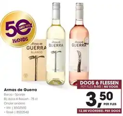 Hanos Armas de Guerra aanbieding
