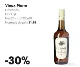 Hanos Vieux Pierre Calvados aanbieding