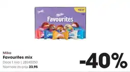 Hanos Milka Favourites mix aanbieding