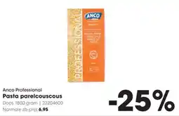 Hanos Anco Professional Pasta parelcouscous aanbieding