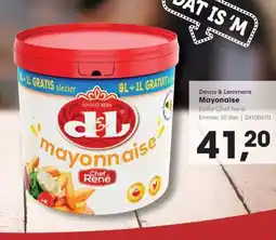 Hanos Devos & Lemmens Mayonaise Editie Chef René aanbieding