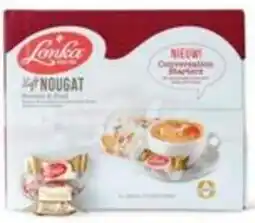 Hanos Lonka Soft nougat Pinda en fruit aanbieding