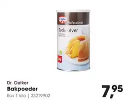 Hanos Dr. Oetker Bakpoeder aanbieding
