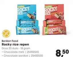 Hanos Benlian Food Rocky rice repen aanbieding