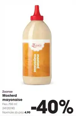 Hanos Zaanse Mosterd mayonaise aanbieding