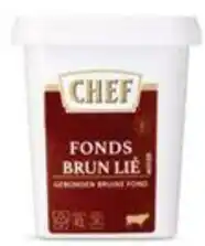 Hanos Chef bruine fond Gebonden aanbieding