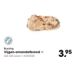 Hanos Bussing Vijgen-amandelbrood aanbieding