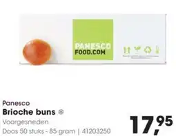 Hanos Panesco Brioche buns aanbieding