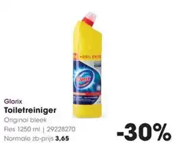 Hanos Glorix Toiletreiniger Original bleek aanbieding