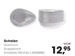 Hanos Schalen Aluminium aanbieding