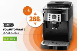 Expert DeLonghi volautomaat | ECAM 20.110.B aanbieding