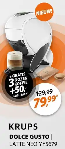 Expert Krups dolce gusto | latte neo YY5679 aanbieding