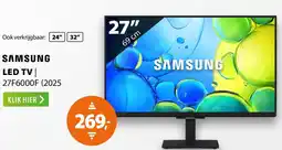 Expert Samsung LED TV | 27F6000F aanbieding